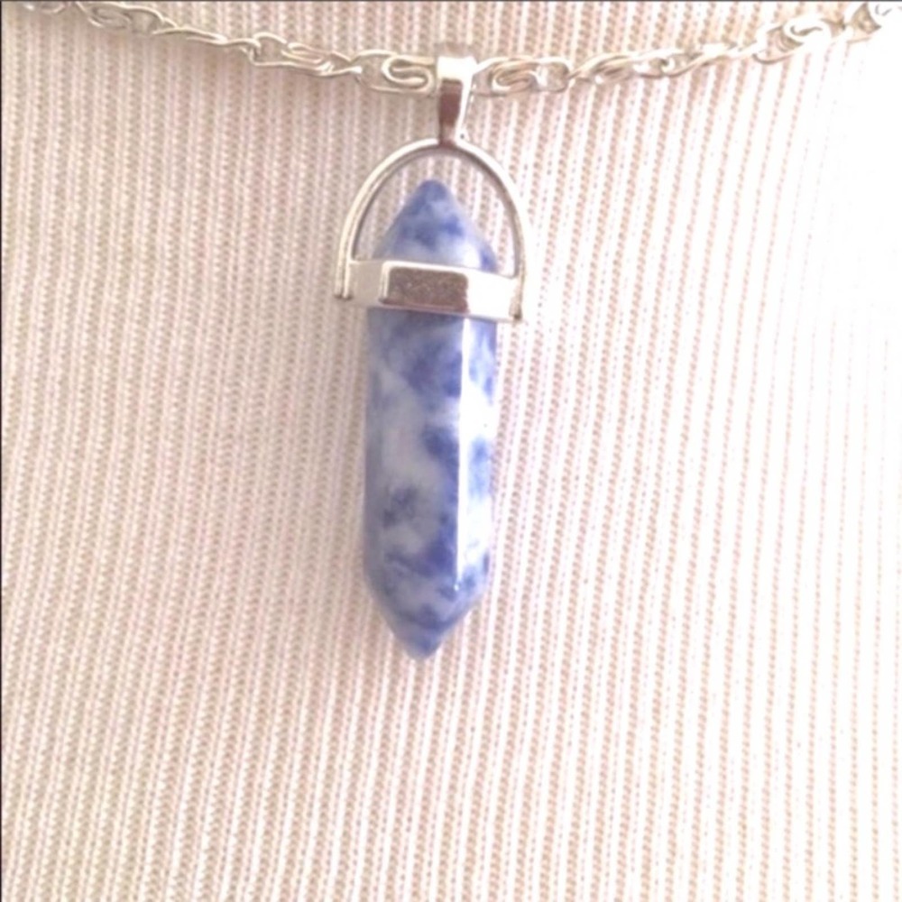 Blue Quartz Pendant